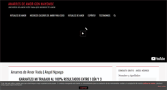 Desktop Screenshot of elangeldelamor.eu